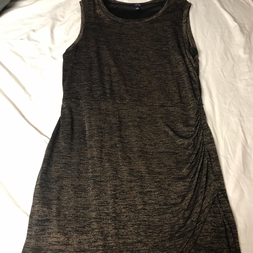 Black and Gold Dress